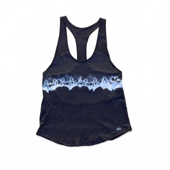 ♡︎ Alo mountain scape racerback tank top ♡︎ - Picture 1 of 5